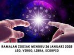 Ramalan Zodiak Leo, Virgo, Libra, Scorpio Minggu 26 Januari 2025, Kerja Keras Libra Berbuah Sukses!