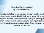 JAWABAN Dalam Sebuah Kelas, Terdapat Dua Siswa yang Berasal dari Luar Daerah, Try Out UKPPPG 2025
