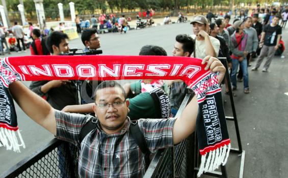 Indonesia Vs Bahrain: Laga Timnas Bawa Berkah Buat Pedagang