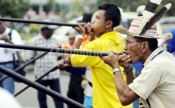 Warga Dayak Minta Provinsi Kaltara Dibentuk