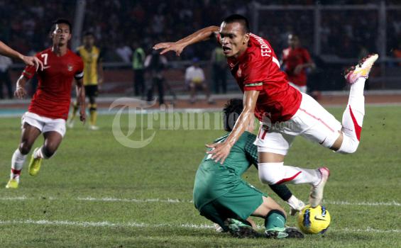 Sementara Indonesia Ditekuk Malaysia 1-0 di Babak I