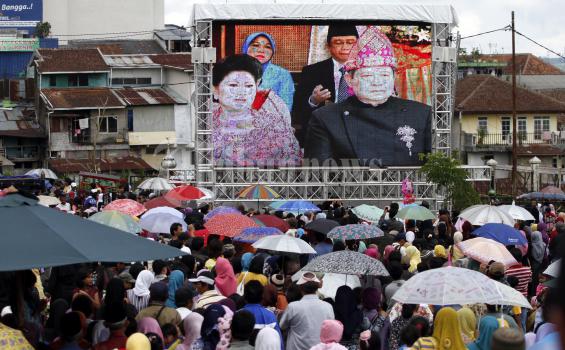 Pernikahan Ibas-Aliya Pertemukan Majapahit dan Sriwijaya