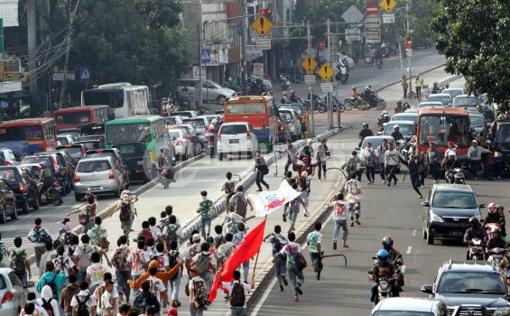 Tawuran di Jalan Minangkabau Berawal dari Lemparan Batu
