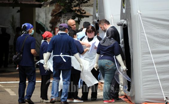 Ahli DNA Rusia Bekerja di Laboratorium Forensik Cipinang