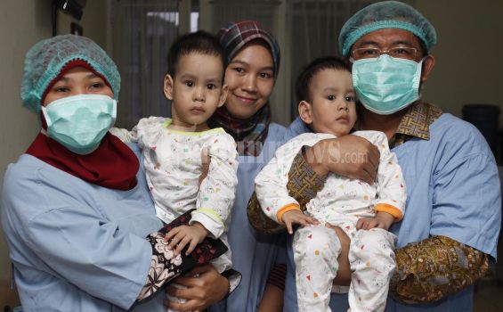 Kejutan Ultah Si Kembar Wanda-Wandi Dari Bupati KBB
