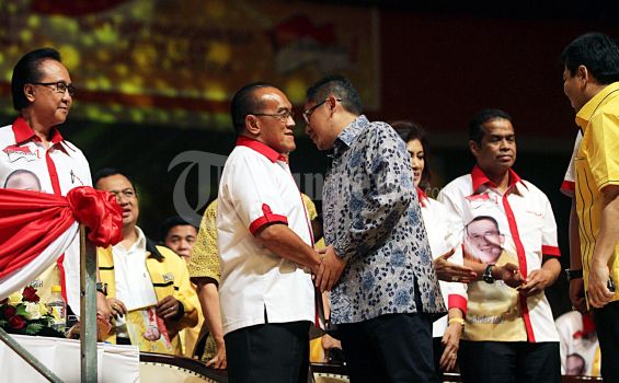 Ical Tahu Pertemuan Ketua DPD I di Bali