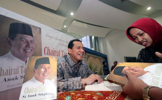 Ada Chairul Tanjung dan Dahlan Iskan di Indonesia Book Fair 2012