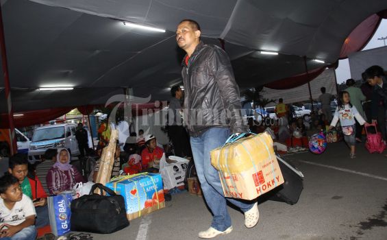 Stasiun Senen Masih Berangkatkan 10 Ribu Pemudik