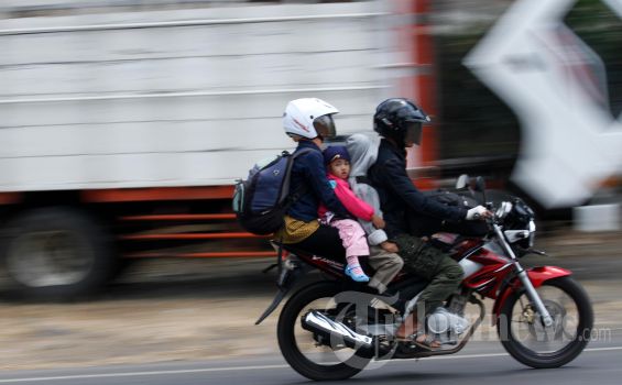 Mudik Gunakan Sepeda Motor Picu Gangguan Kesehatan