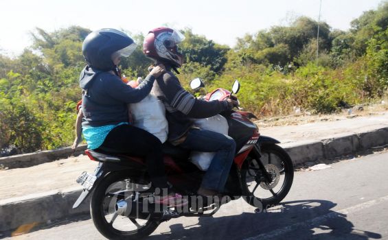 Hati-hati Melintas di Bundaran Apollo Gempol Saat Mudik Lebaran