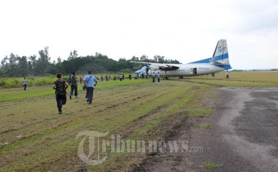 Fokker Kargo Bermuatan 3.550 Kg Tergelincir di Hang Nadim