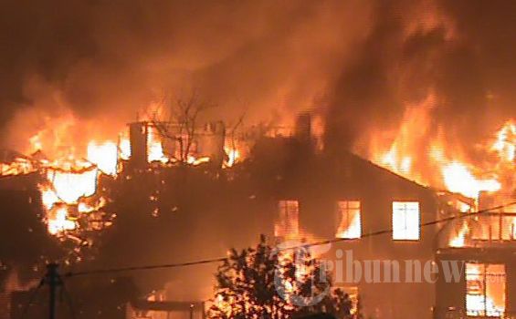 Gudang Tembakau di Jember Ludes Terbakar