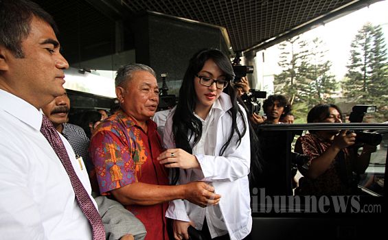 Angie tak Tercantum dalam DPT di Rutan Pondok Bambu