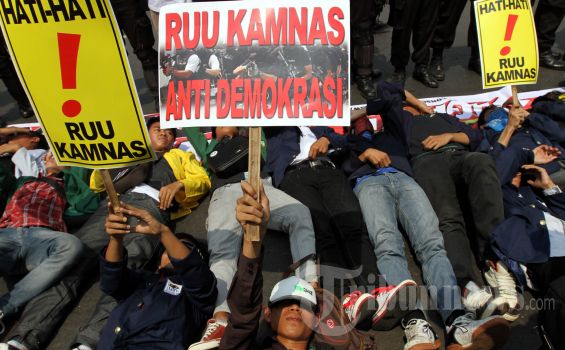 Menhan Bantah RUU Kamnas Kembali ke Zaman Orba