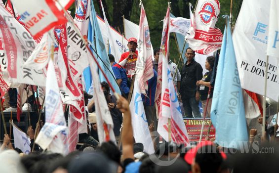 Buruh Sumut Ancam Lumpuhkan Empat Objek Vital