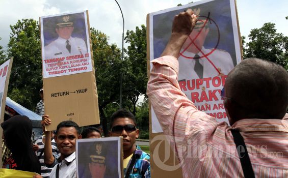Eksekusi Bupati Aru Dihambat Preman di Bandara Soekarno-Hatta