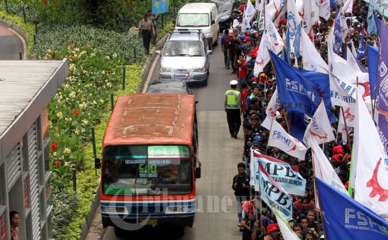 Besok 3.000 Buruh Cikarang Kepung Jakarta