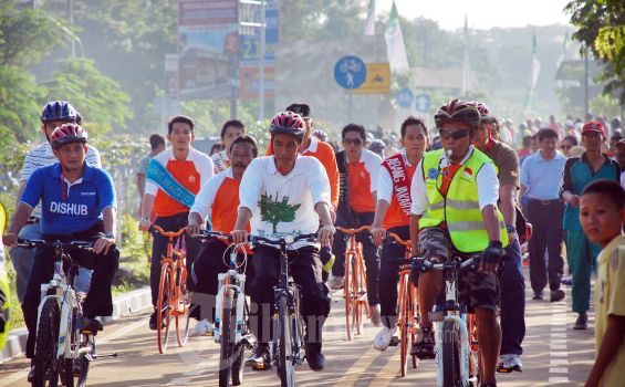 Malam Tahun Baru, Jokowi Canangkan Program Car Free Night
