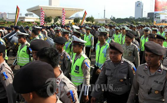 5.902 Polisi Amankan Perayaan Tahun Baru di Ibukota DKI