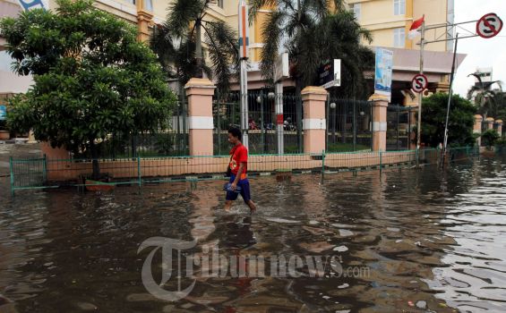 20 Titik Banjir Masih Menggenangi Jakarta