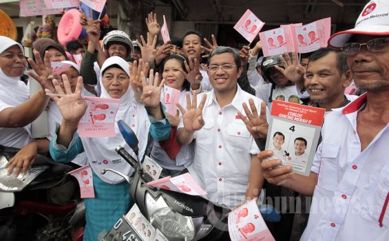 Kampanye, Heryawan-Deddy Naik Odong-odong