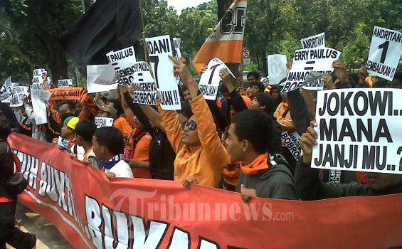 The Jakmania Gelar Aksi Rembuk Sepakbola Jakarta