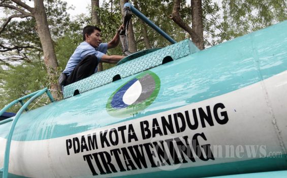 Delapan Ribu Pelanggan Air Ledeng Kota Bandung Terancam Tak Mandi