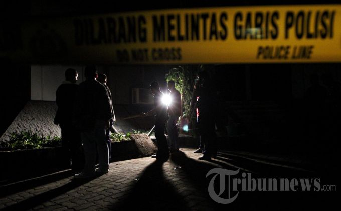 Polisi Menyisir Titik Alur Pipa Saluran Pembuangan