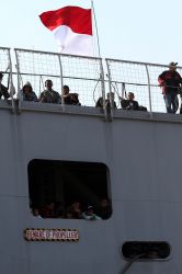 KRI Banda Aceh Angkut 1.793 Pemudik