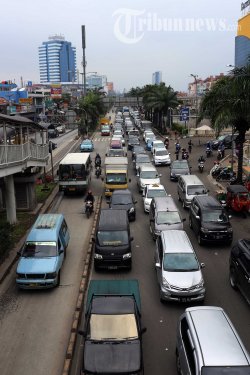 Jakarta Basah Kuyup Rabu Pagi