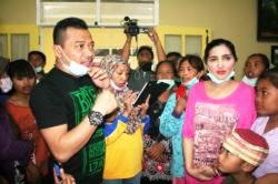 Anang dan Ashanty Bikin Heboh Pengungsi Kelud