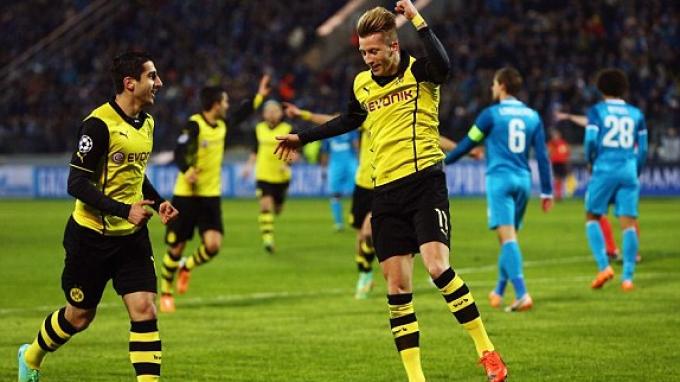 Zenit St Petersburg vs Borussia Dortmund 2-4: Jalannya Pertandingan