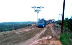 Tiga Jam Jalan Lintas Aceh-Medan Lumpuh