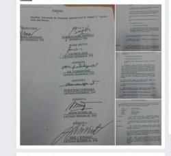 Pimpinan DKP Benarkan Surat Rekomendasi Pemberhentian Prabowo dari ABRI