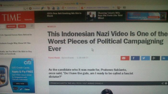 Giliran TIME Soroti Video Kampanye Ahmad Dhani: Itu Video Terburuk