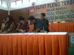 Saksi Capres Prabowo Tidak Bersedia Tanda Tangan Hasil Rekapitulasi