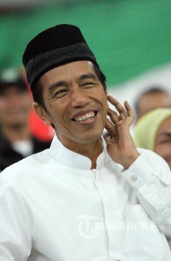 Jokowi Ahli Bongkar Pasang Stan