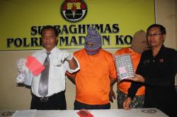 Simpan Sabu, Pentolan LSM di Madiun Dijebloskan Tahanan
