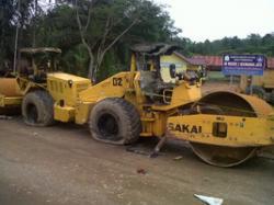 Raja Rimba Bakar Alat Berat Stoom Milik PT Agra Wisesa