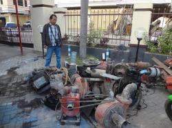 Polres Gowa Sita Tujuh Mesin Penghisap Tambang Liar