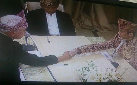 Susunan Acara Akad Nikah Ibas-Aliya
