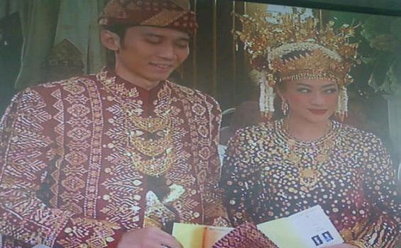 DPR Sepi saat Ibas-Aliya Nikah