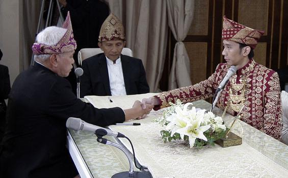 Hatta Rajasa Nikahkan Ibas dan Aliya