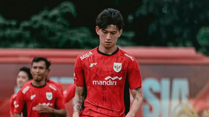 Aksi pemain diaspora baru Timnas U22 Indonesia, Luke Xavier Keet