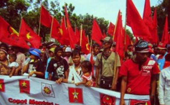 Aksi Jalan Kaki Petani Jambi Tinggalkan OKI Menuju Istana