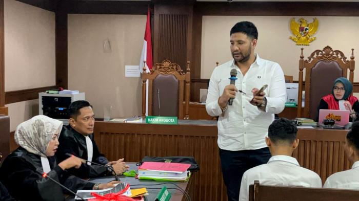 SIDANG KASUS NARKOBA - Ammar Zoni hadapi sidang kasus narkoba dalam lapas di Pengadilan Negeri Jakarta Pusat, Kamis (26/2/2026).