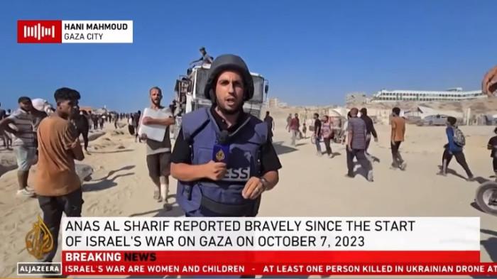 BERKALI-KALI TERIMA ANCAMAN ISRAEL - Anas Al-Sharif merupakan koresponden Al Jazeera berbahasa Arab berusia 28 tahun yang terkenal keberaniannya meliput di medan perang Gaza.
