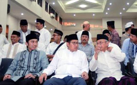 Rombongan Anas Sambangi Ponpes Tebuireng