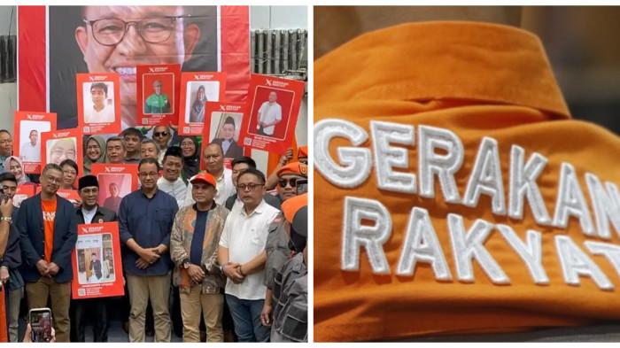 ANGGOTA KEHORMATAN - Acara peluncuran kartu tanda anggota (KTA) dan pembukaan pendaftaran anggota Gerakan Rakyat, Rabu, (17/12/2025). Anies Baswedan menjadi anggota kehormatan.