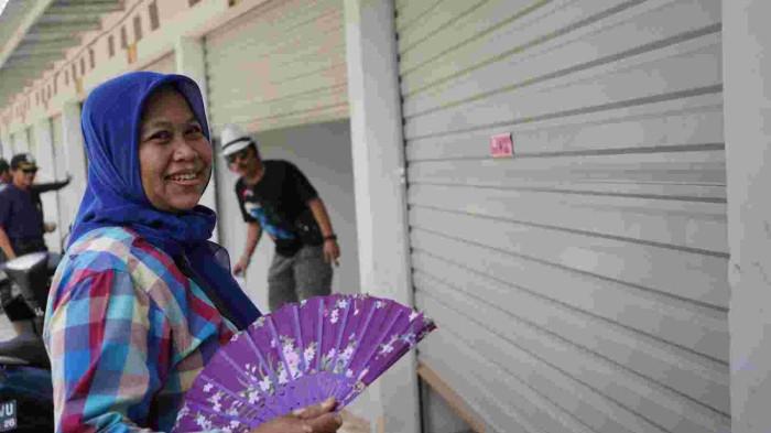 Antusiasme Pedagang JS 96 Sambut Tempat Usaha Lebih Layak